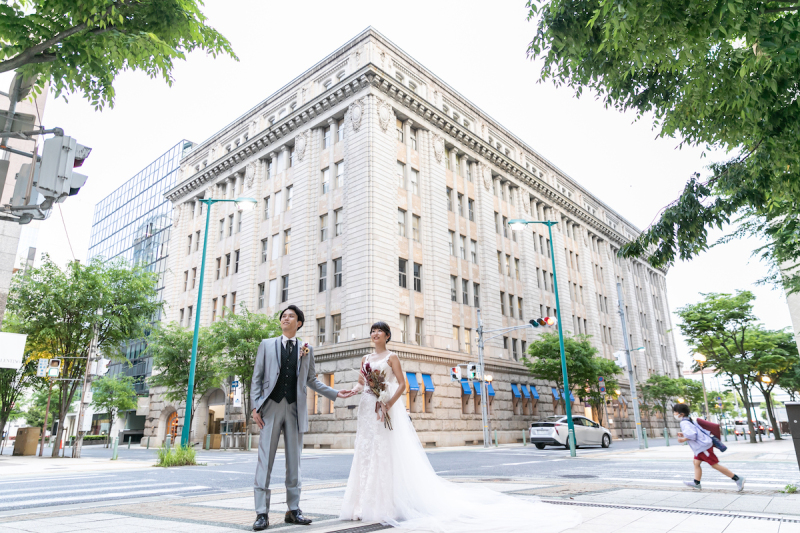 オシャレな街並みで♡