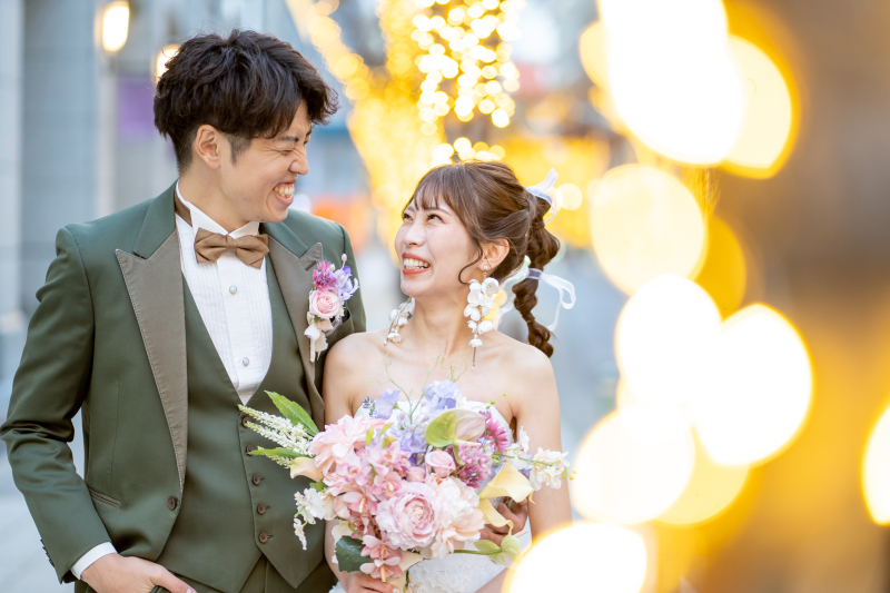 お二人の笑顔が♡