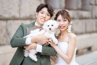 【和装1点・洋装1点ナイト付き】幸せオーラ全開！可愛らしいお二人の撮影をご紹介♡