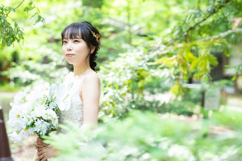 まるで妖精さん♡♡美しすぎる新婦さん♡