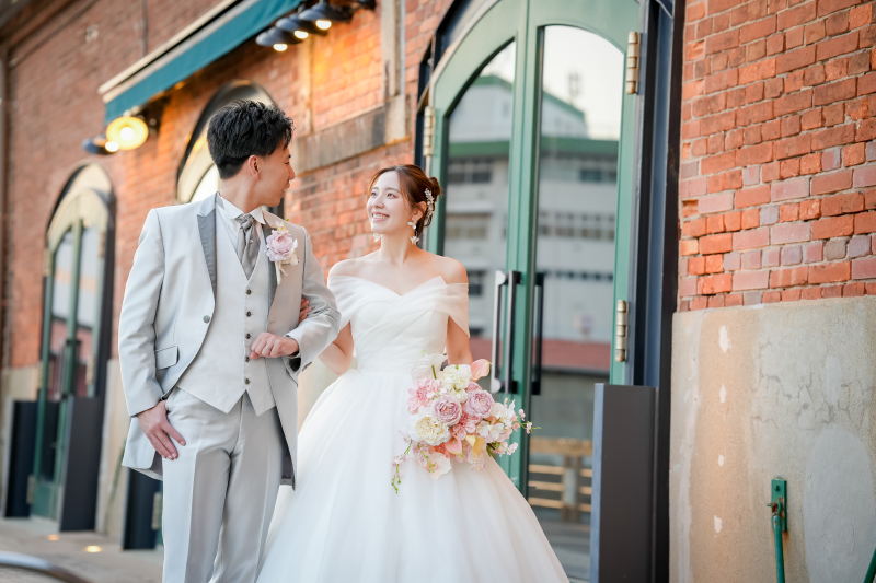 続いて、洋装の撮影へ…