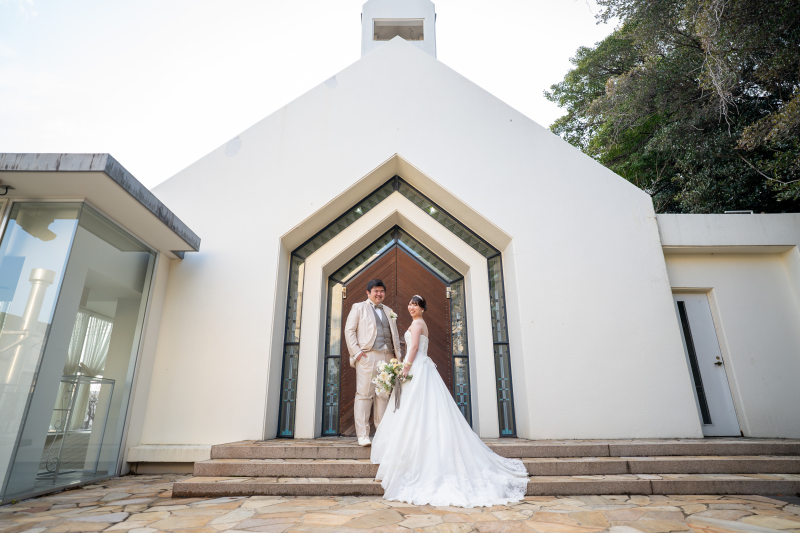 【和装1点・洋装2点ナイト付き】幸せオーラ全開！可愛らしいお二人の撮影をご紹介♡