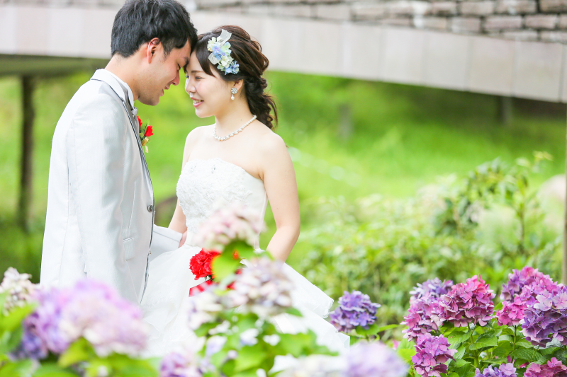 おでこを合わせて…♡