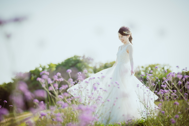 まるで妖精さん♡♡美しすぎる新婦さん♡