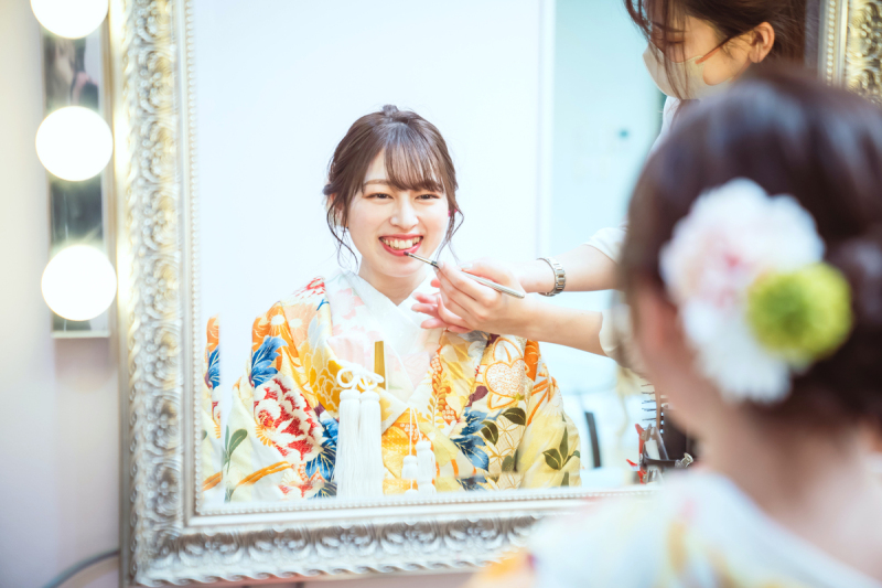 撮影楽しみ!お支度ショット!♡