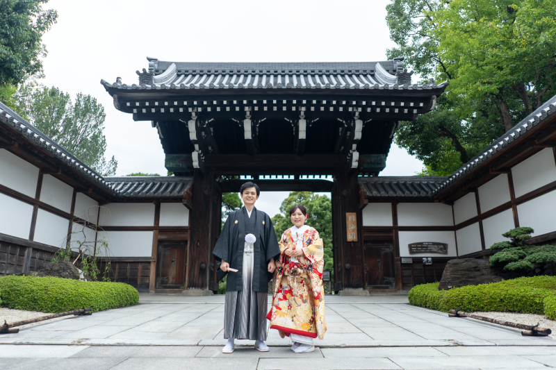 和装はとっても綺麗な日本庭園で♡♡