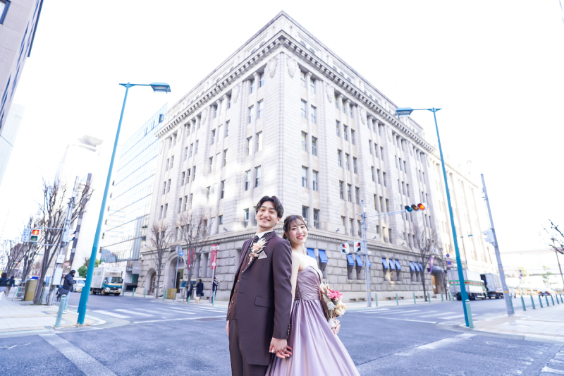 オシャレな街並みと共に♡