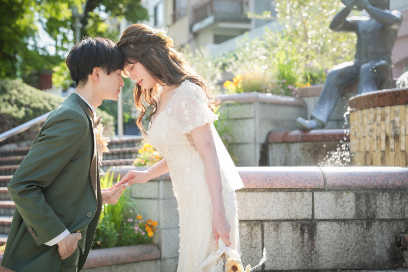 神戸らしさ全開♡とっても素敵なお二人♡♡