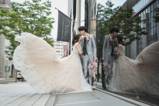 【和装1点・洋装1点】元気いっぱいで可愛らしいお二人の撮影をご紹介♡♡