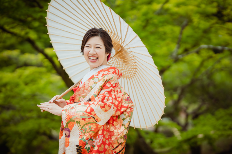 新婦様のピンショット、可愛すぎてきゅん♡