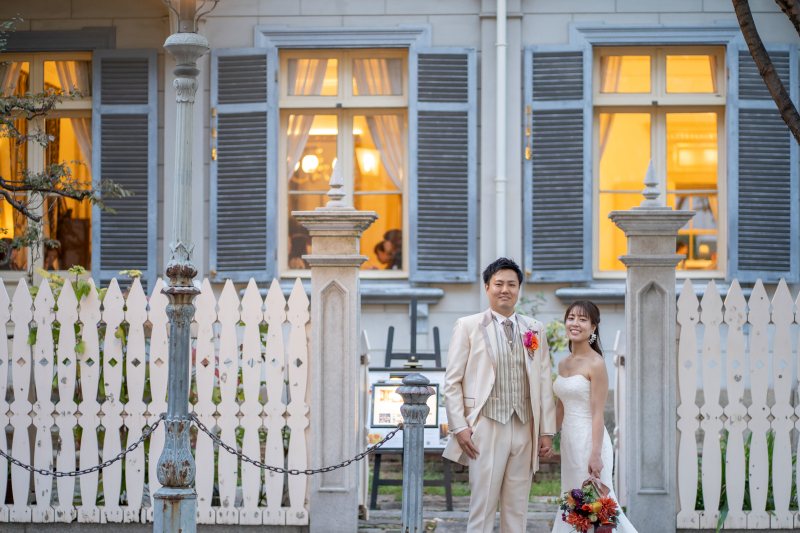 神戸らしい背景で♡