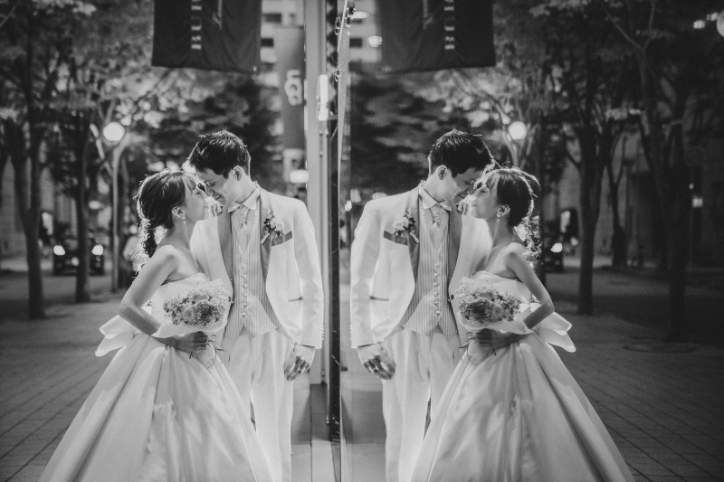 まるで映画のワンシーン…