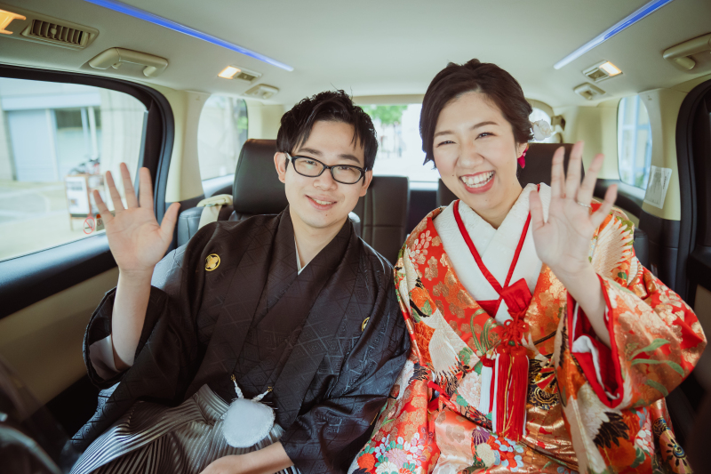 まずは、和装での撮影！行ってきます！！