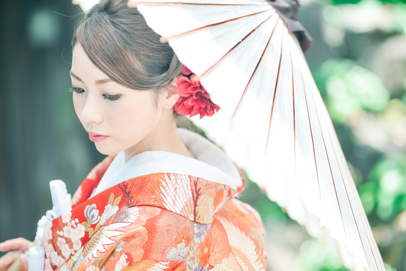 花嫁さまのピンショット♡