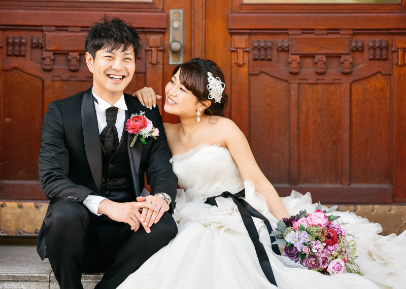 こだわりのドレスこだわりのブーケ♡