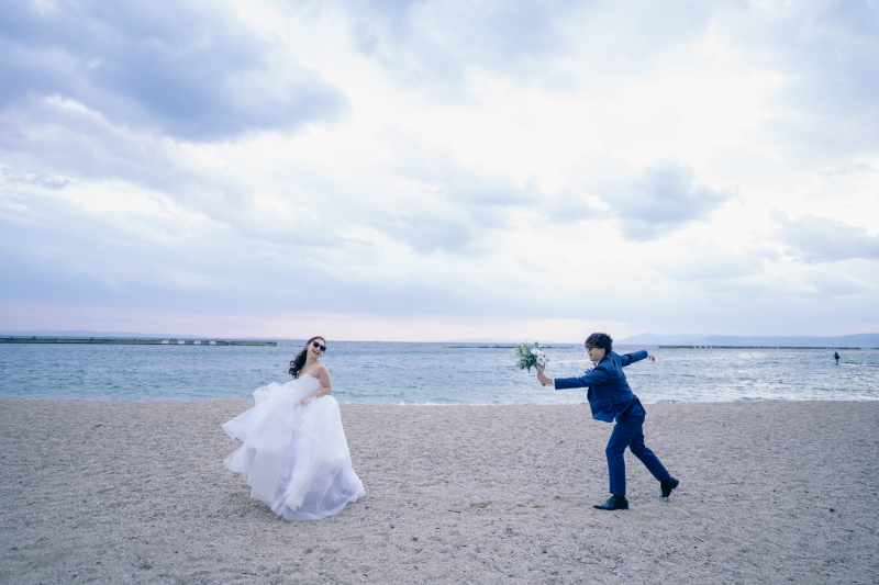 【和装1点・洋装1点ナイト付き】幸せオーラ全開！可愛らしいお二人の撮影をご紹介♡