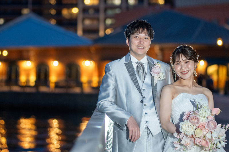 お二人の幸せそうな笑顔にほっこり♡