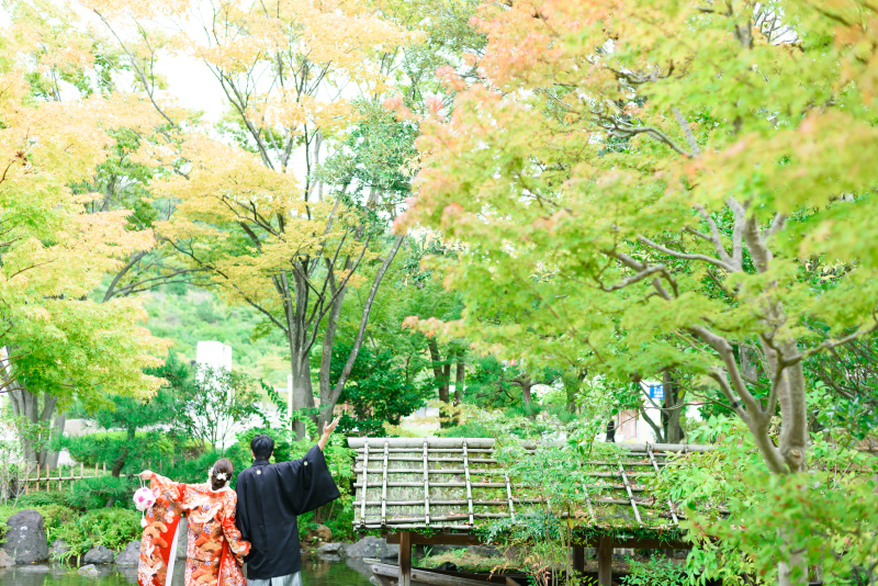 日本庭園に来たよーー！！