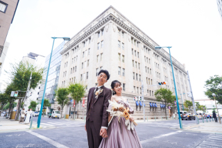 【洋装1点】神戸のおしゃれな街並みと♡