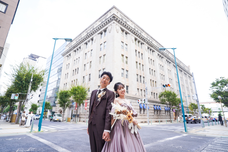 【洋装1点】神戸のおしゃれな街並みと♡