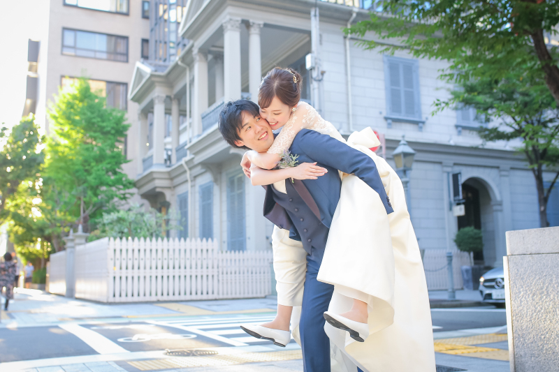 お昼の洋装は居留地で♡