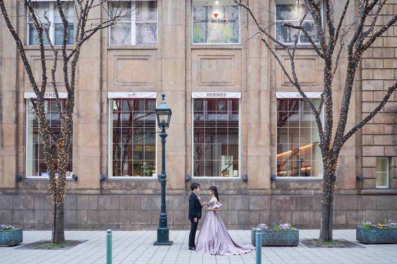 オシャレな街並みと共に♡