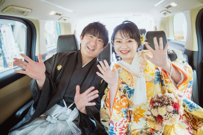 まずは和装で行ってきます！