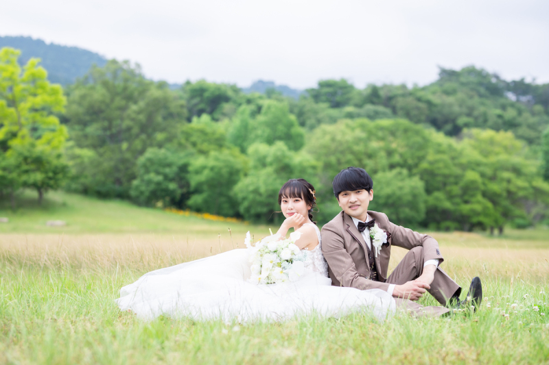 【洋装1点・ナイト付き】大自然の中で癒される♡ナイト撮影も付いて大満足な1日♡♡
