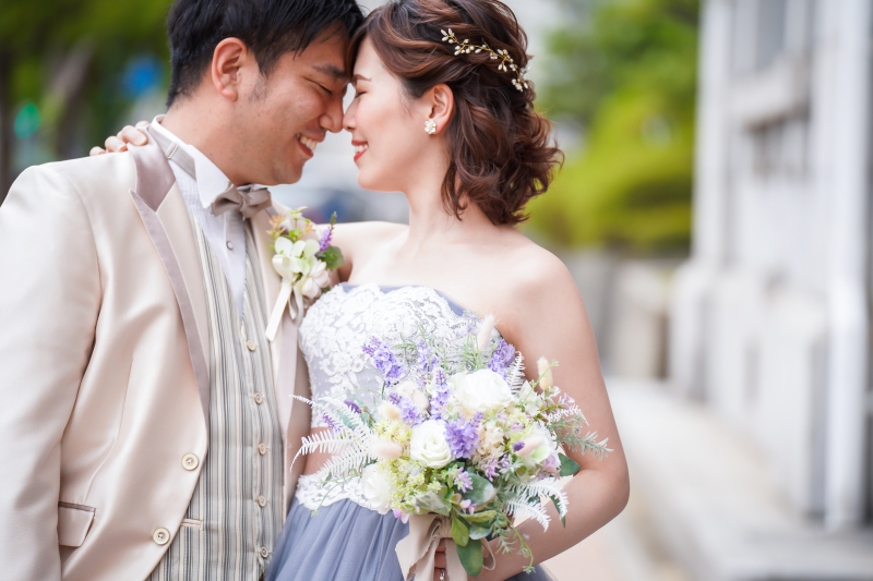 とっても可愛いおでこコツン♡