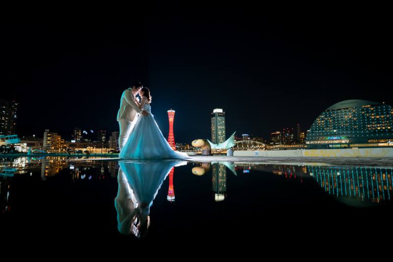 水たまりショット♡