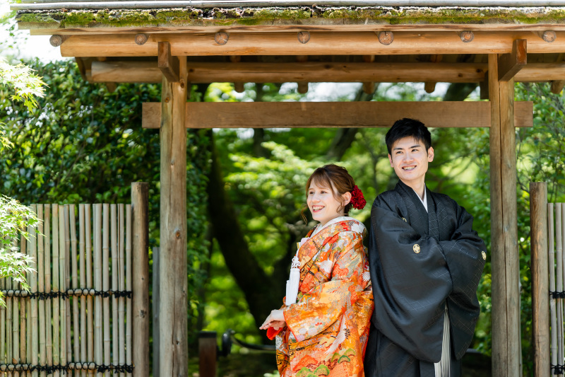 相楽園に到着です♡