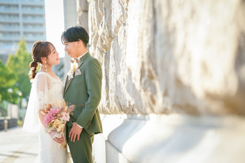【和装1点・洋装1点ナイト付き】楽しい全開!可愛らしいお二人の撮影をご紹介♡