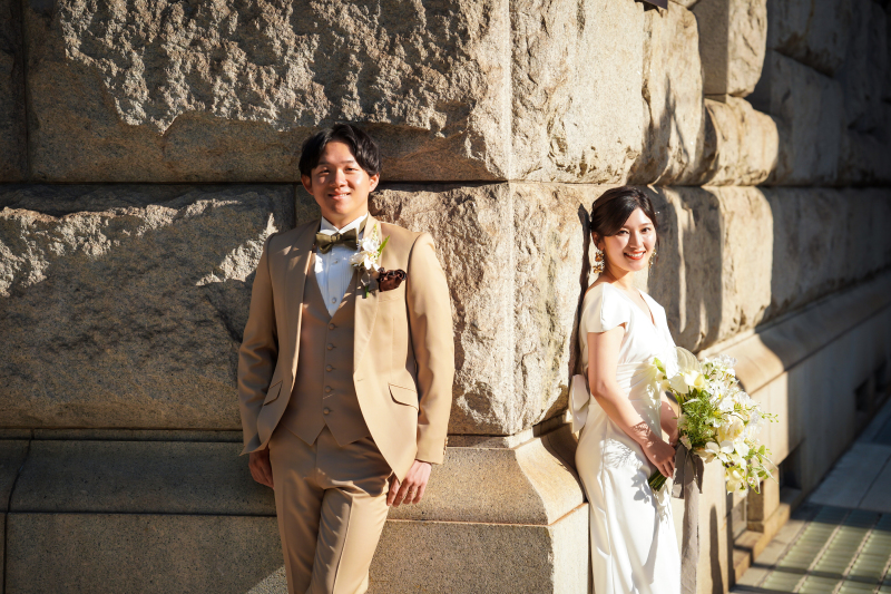 お洒落な街中で♡