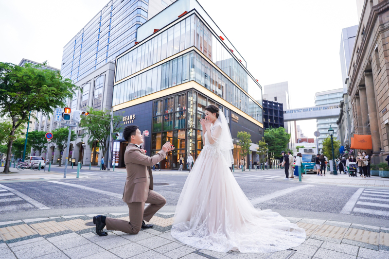 わっ!と嬉しい♡プロポーズショット♡