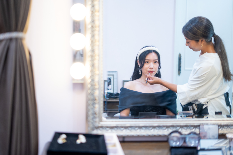 一日の始まりです♡