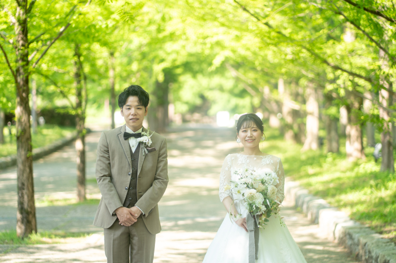 続いて、洋装の撮影へ…