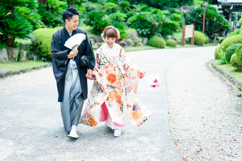 日本庭園の中をお散歩♪