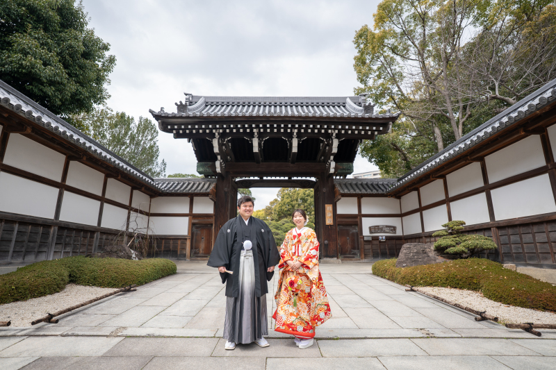 和装はとっても綺麗な日本庭園で♡♡