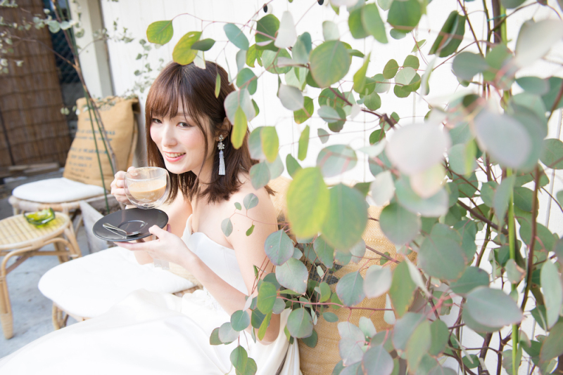観葉植物の緑に包まれて。。