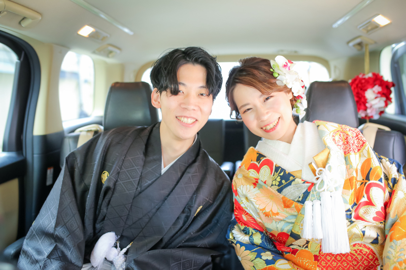 早速和装に着替えて元気に行ってきます〜〜！！