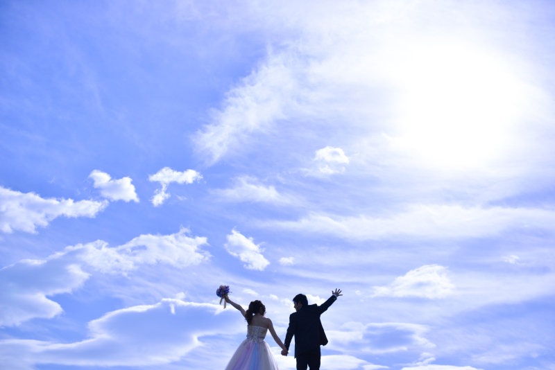 天空を見上げて!