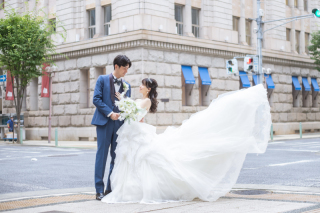 【和装1点・洋装1点ナイト付き】幸せオーラ全開！可愛らしいお二人の撮影をご紹介♡