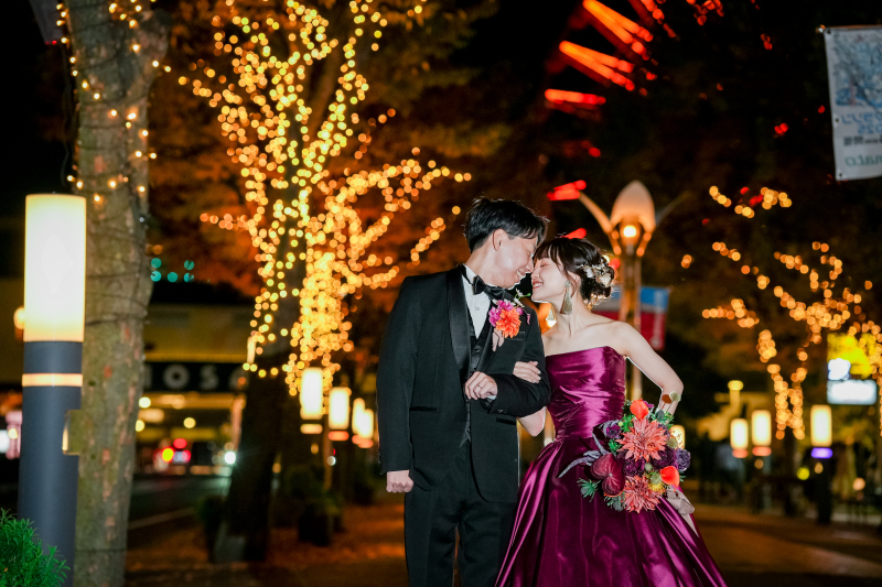 ナイト撮影へ☆