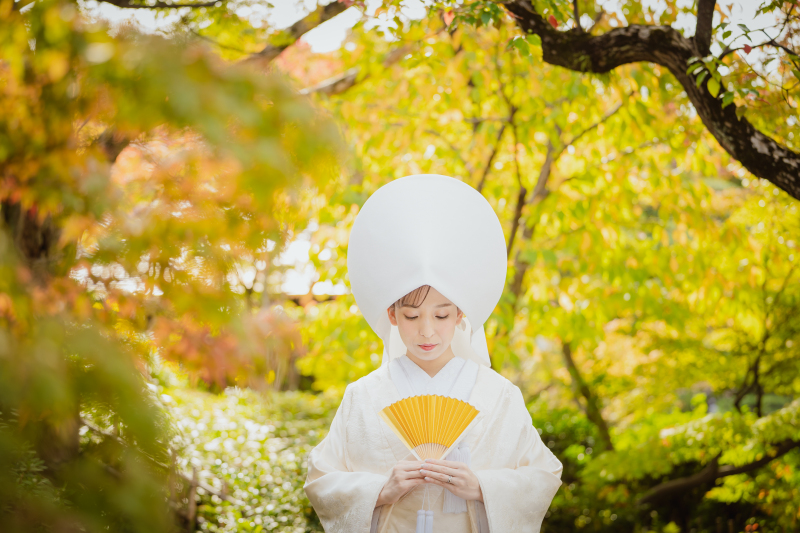 そして、白無垢にチェンジ！