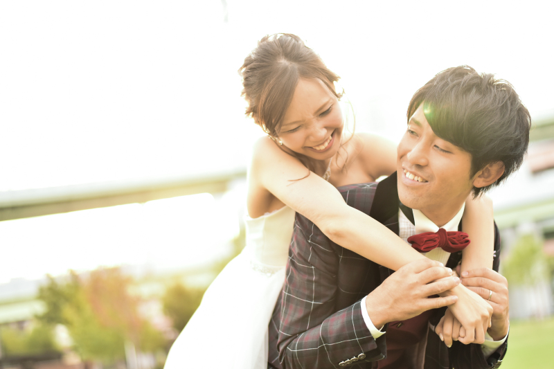 おんぶショット