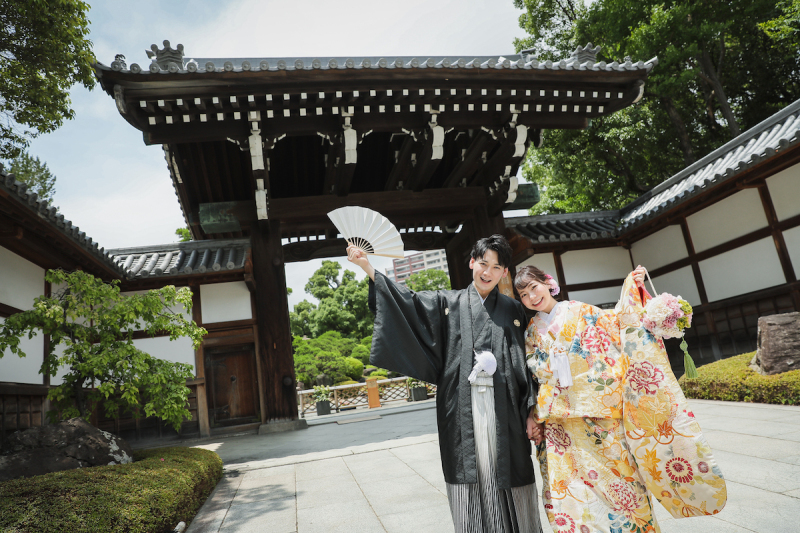 和装撮影スタート♡楽しい一日の始まりです◎