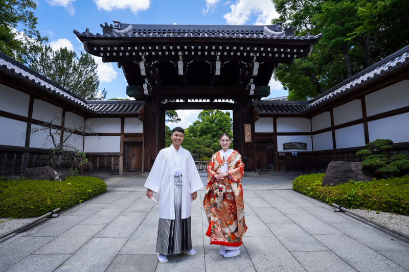 和装にお支度完了!相楽園へ!