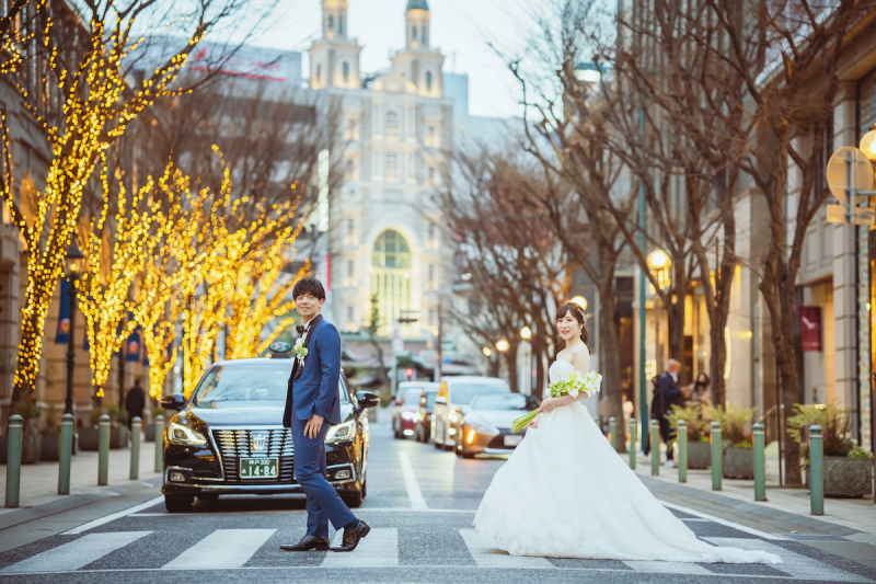 横断歩道でナイスショット！☆