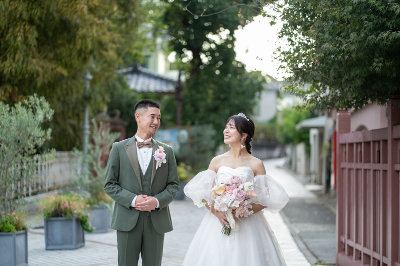 【和装1点・洋装1点】ロケ２ヶ所！仲良しなお二人の幸せフォト！♡