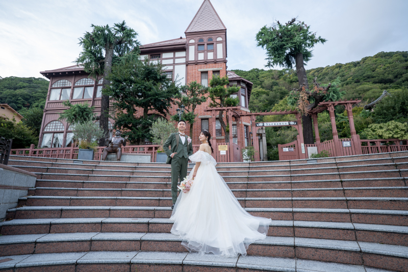 おしゃれな異人館とともに♡